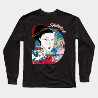 Tokio city Japan Long Sleeve T-Shirt